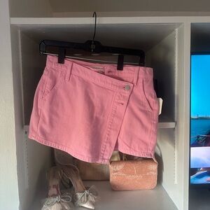 Altered State Pink Wrap Skort